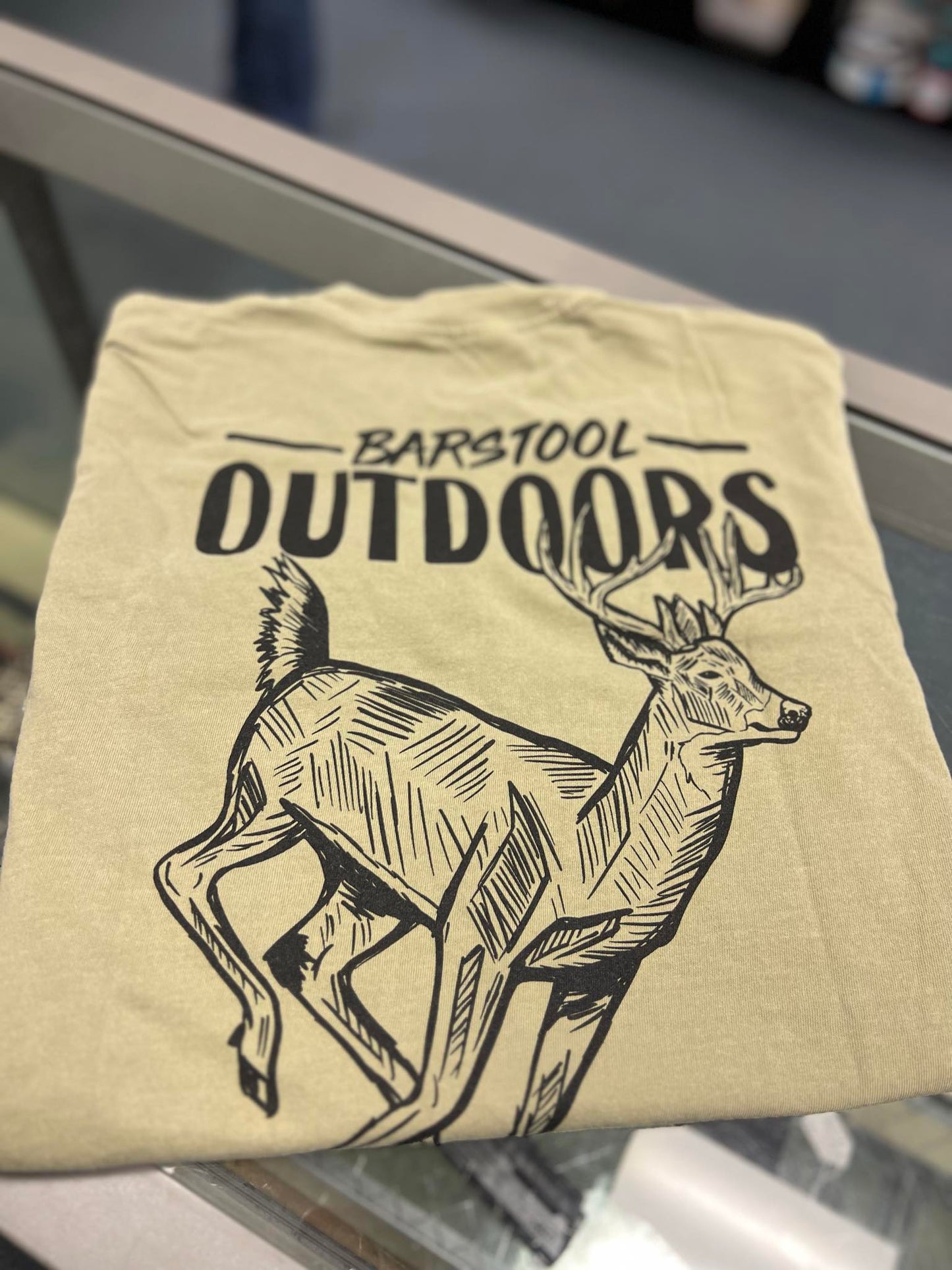 Barstool Outdoors White Tail Pocket Tee