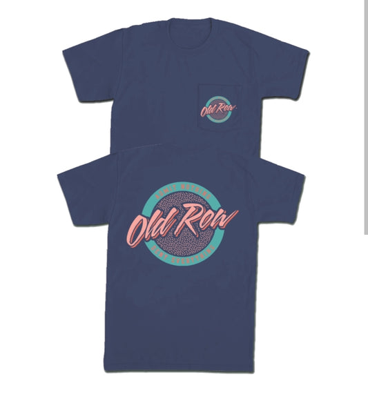 Circle Logo Pocket Tee, Midnight