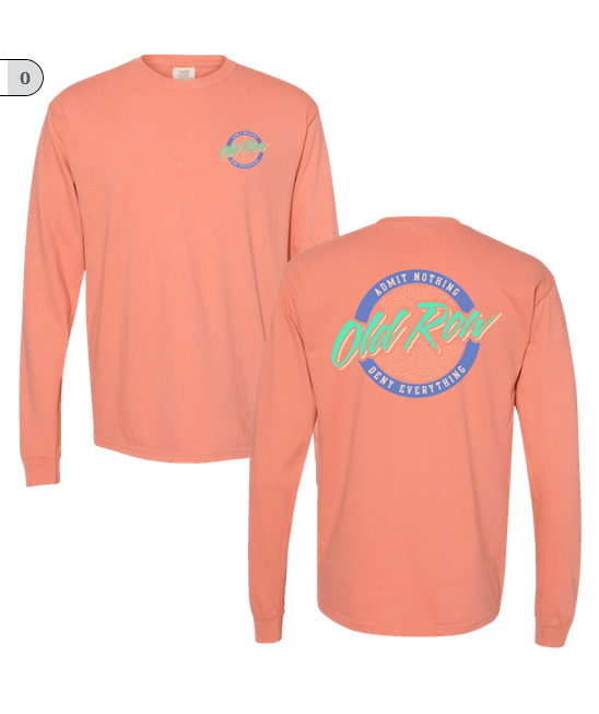 Circle Logo Long Sleeve, Terracotta